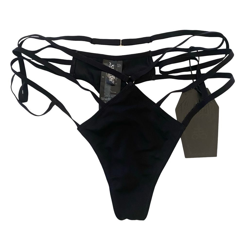 Killstar Cage Effect Panty Black Size Medium